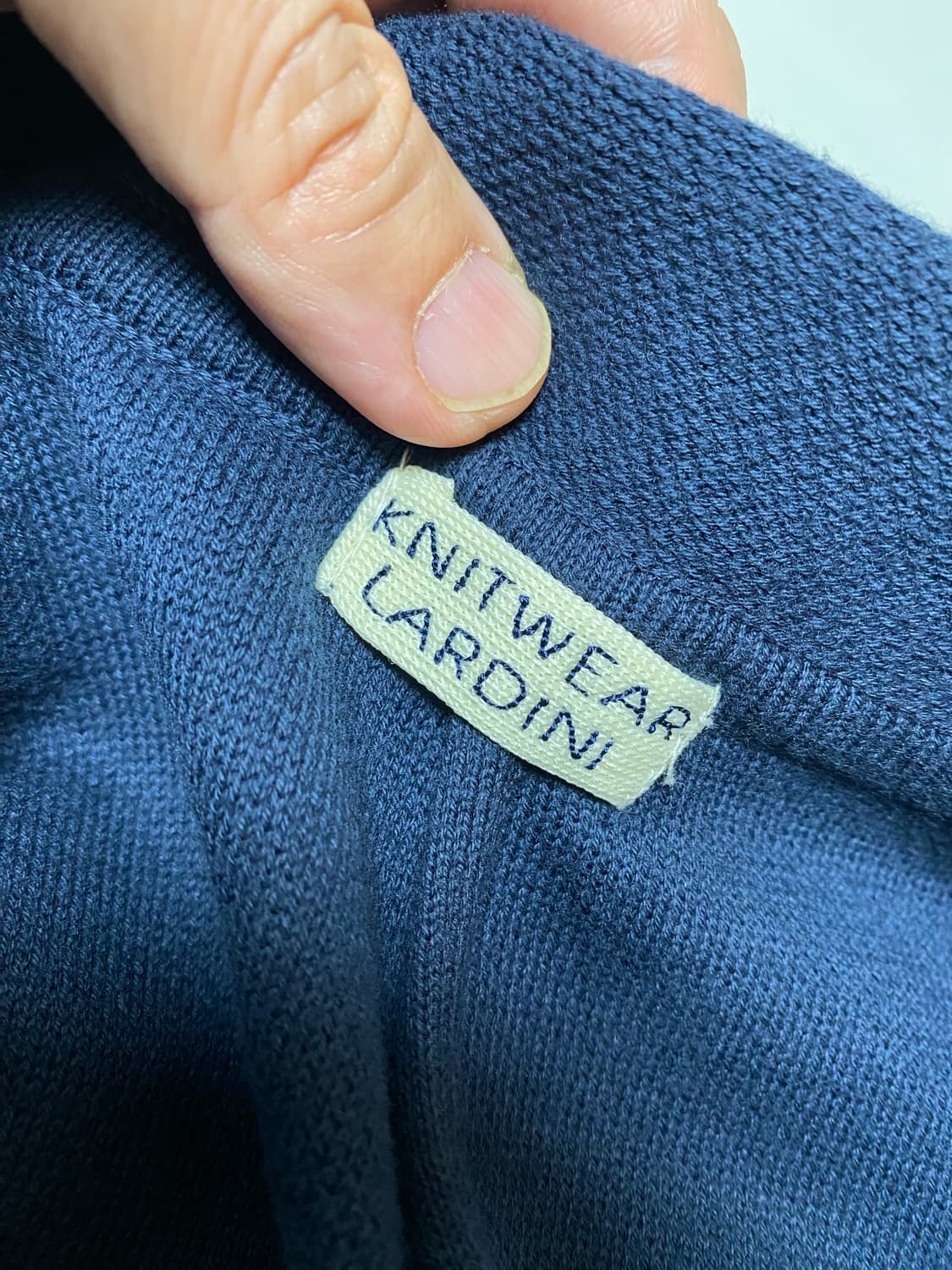 Lardini 라르디니 여성 니트 블레이저 네이비 38 상품이미지1