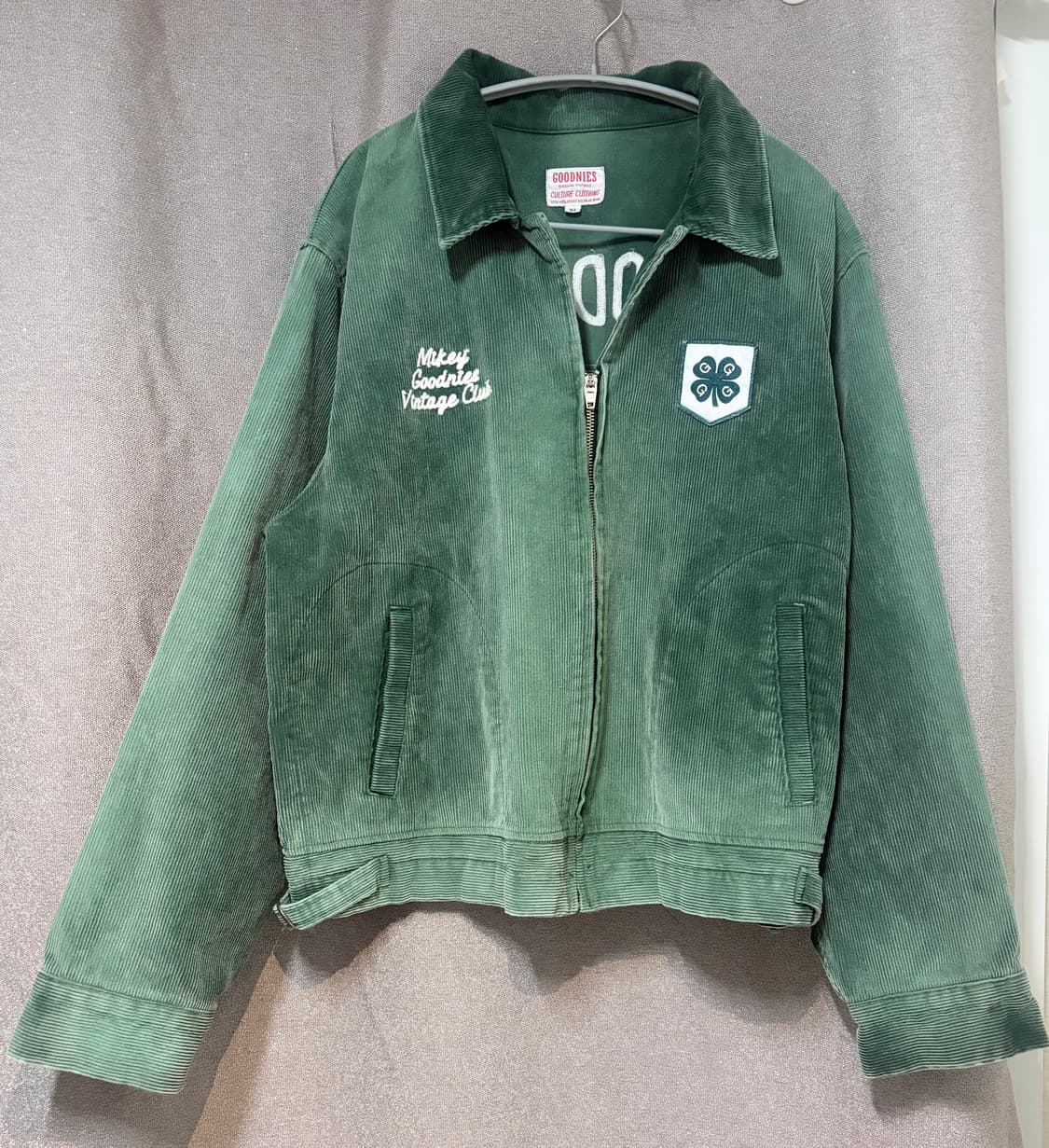 [2026 Mt. Fuji] 굿니스 클럽 자켓 선페이드 그린 XL 🍀 상품이미지1
