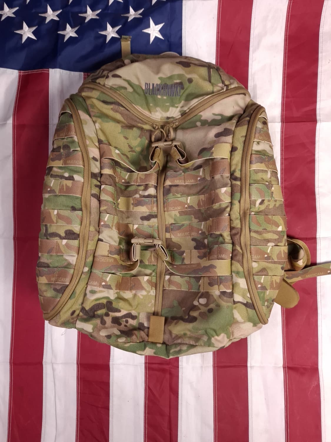 새제품 오리지날 블랙호크 멀티캠 3데이 백팩 상품이미지3