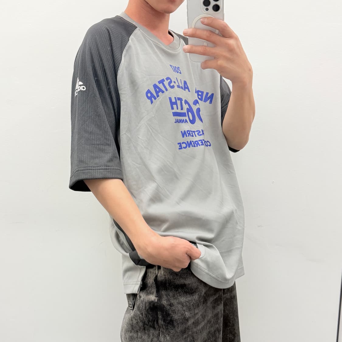 아디다스 NBA 올스타 2017 반팔 티셔츠(그레이)  상품이미지1