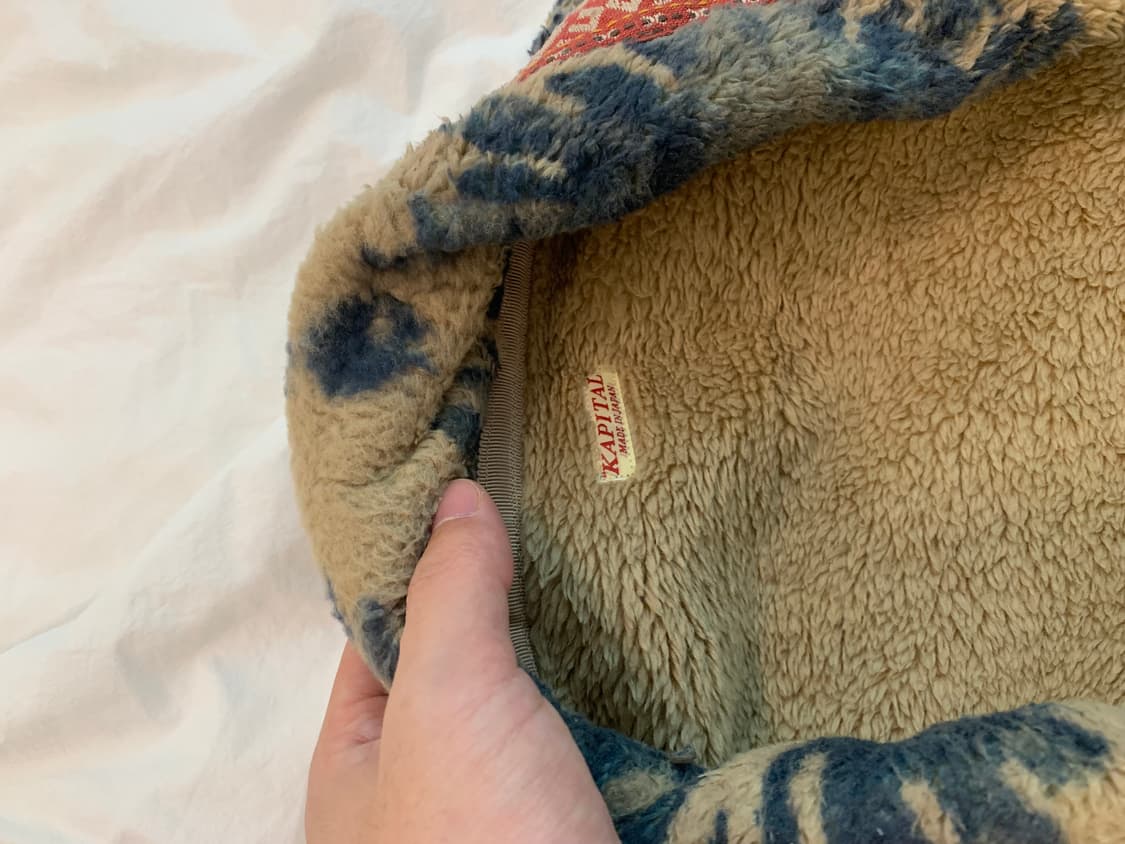 캐피탈 다마스크 후리스 상품이미지3