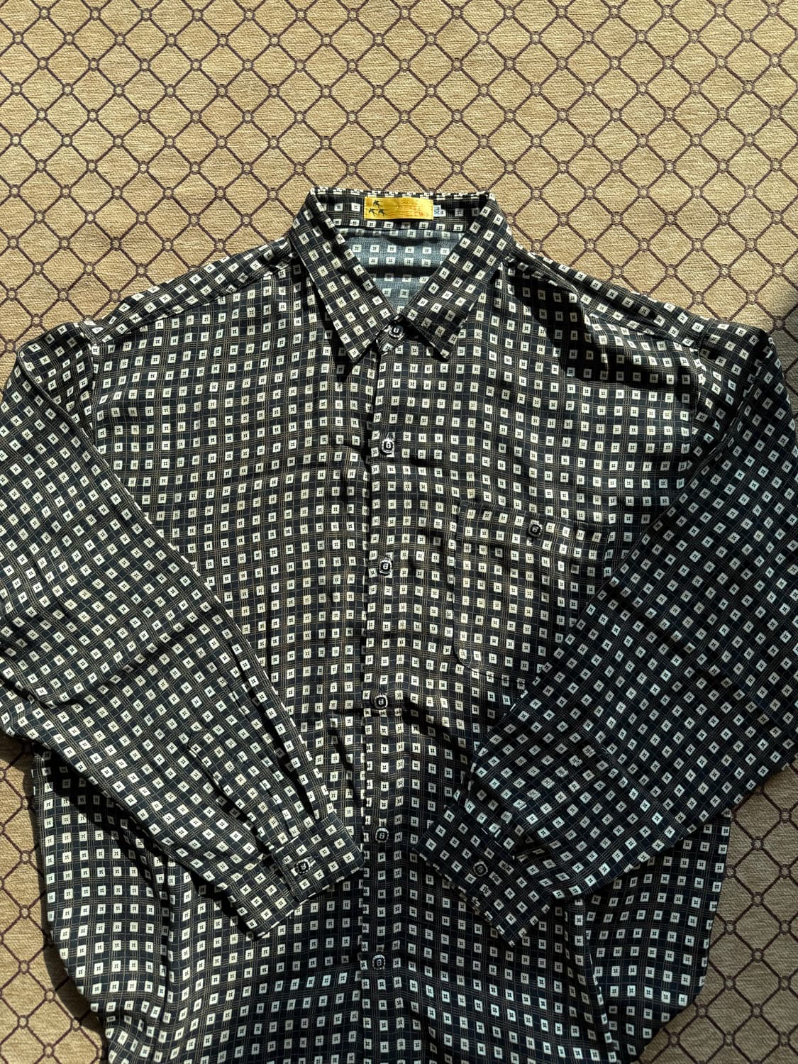 빈티지 패턴 셔츠 상품이미지2