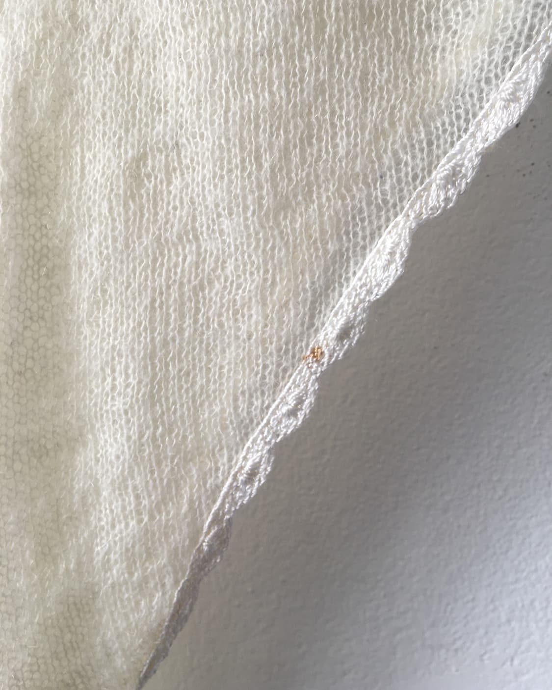Ornament beads point woolen knit top 상품이미지4