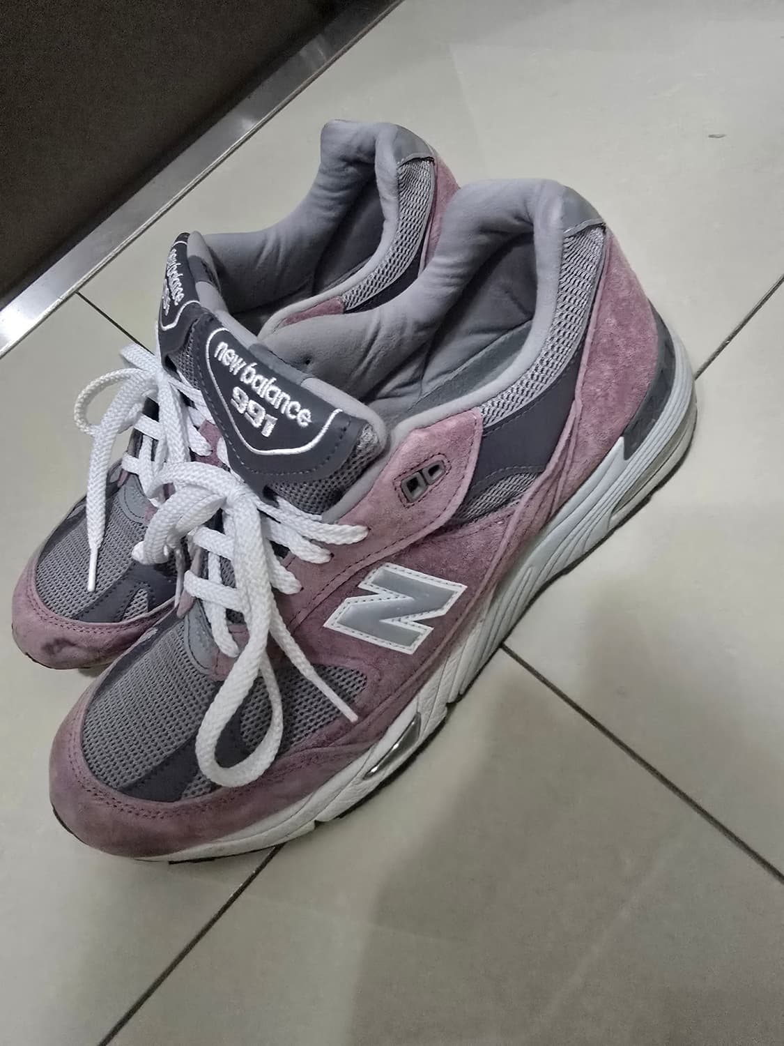 뉴발란스 991 핑크 그레이 290 상품이미지3