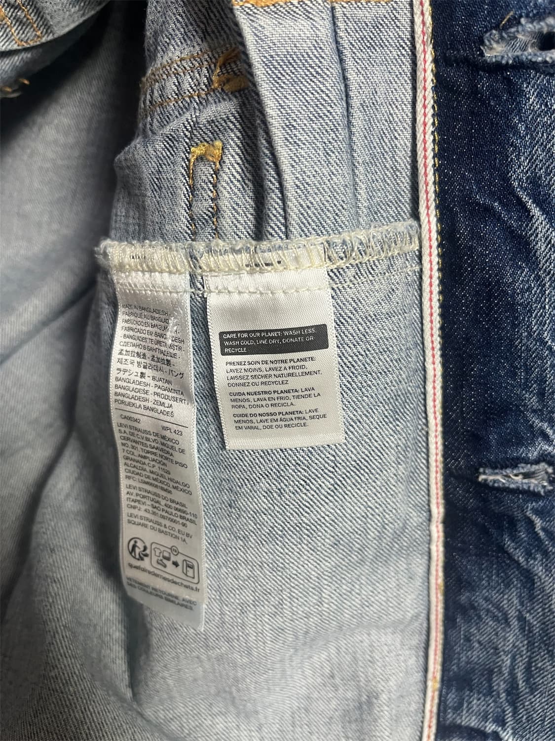 리바이스 2세대 셀비지 데님 자켓 상품이미지4