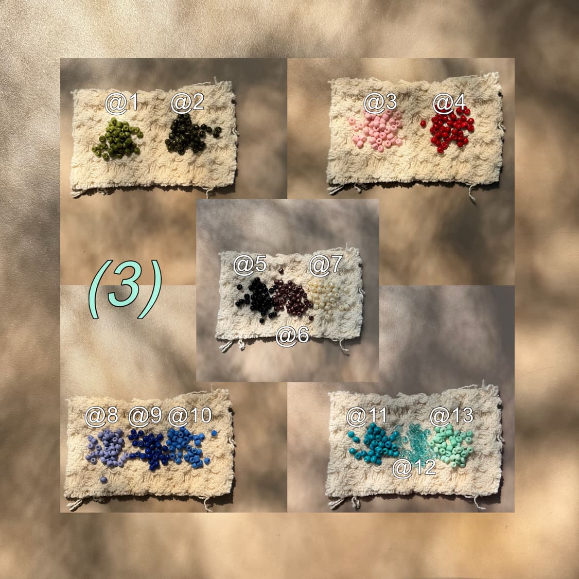 ~4/14 9% 할인> 사이드 컬러 포인트 커스텀 비즈 목걸이 상품이미지8