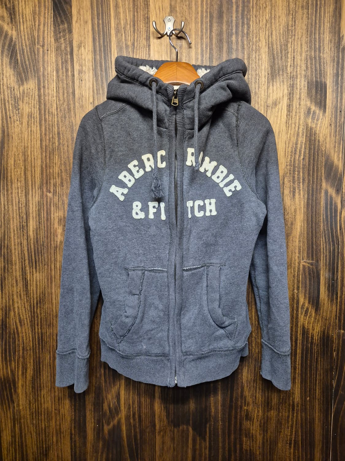 ABERCROMBIE GRAY HOODIE ZIPUP  상품이미지2