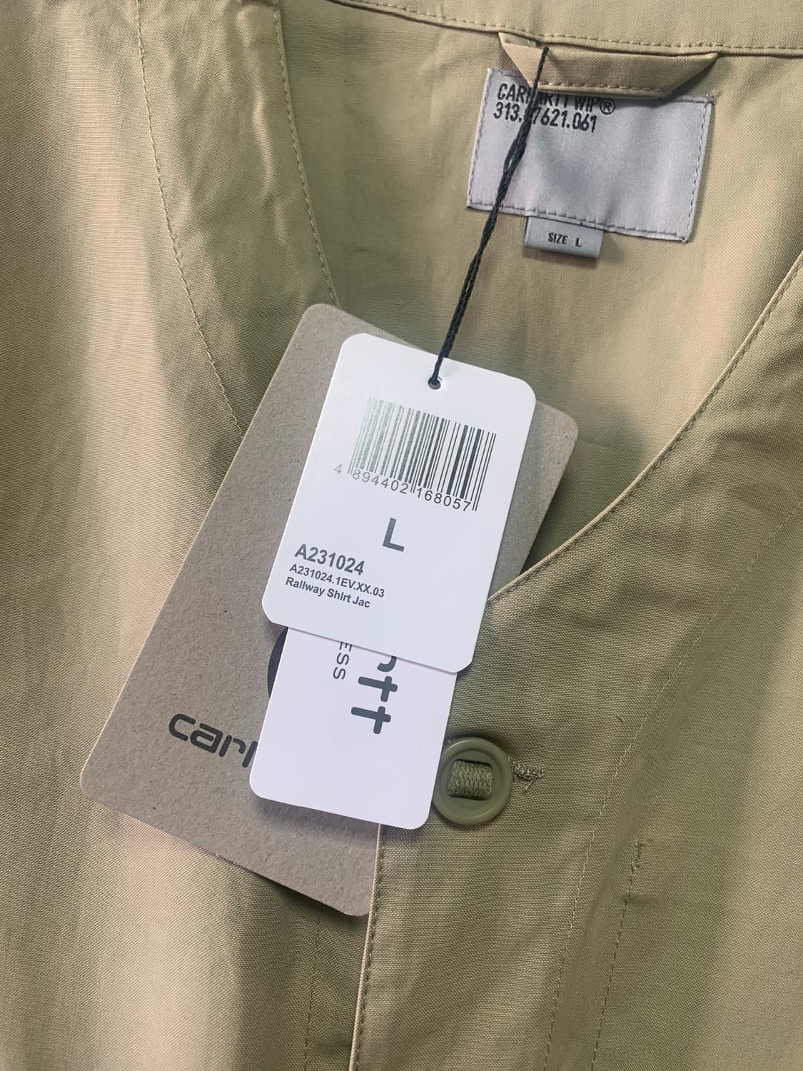 칼하트윕 레일 셔츠 자켓 상품이미지3