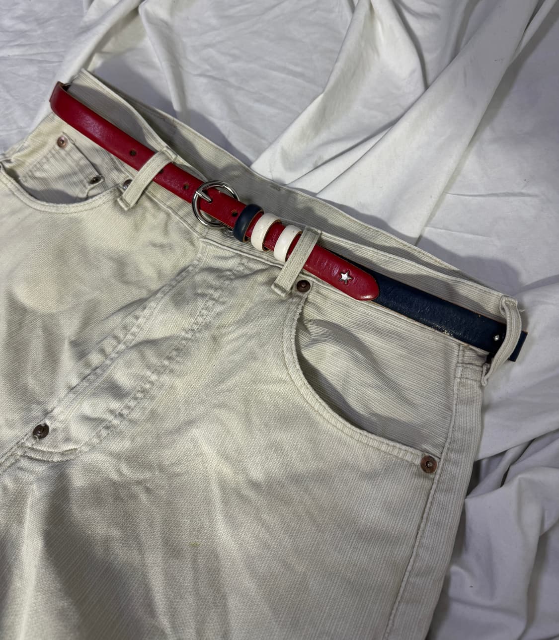 Tommy girl 레더 벨트 상품이미지2