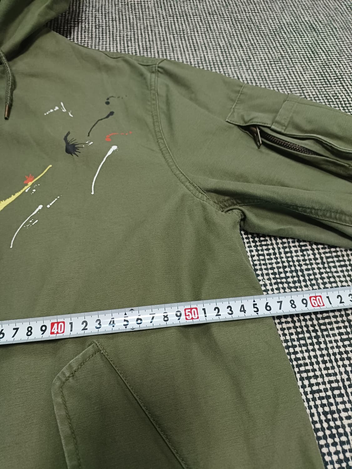 LAP(랩) 그래피티 야상 점퍼  상품이미지9