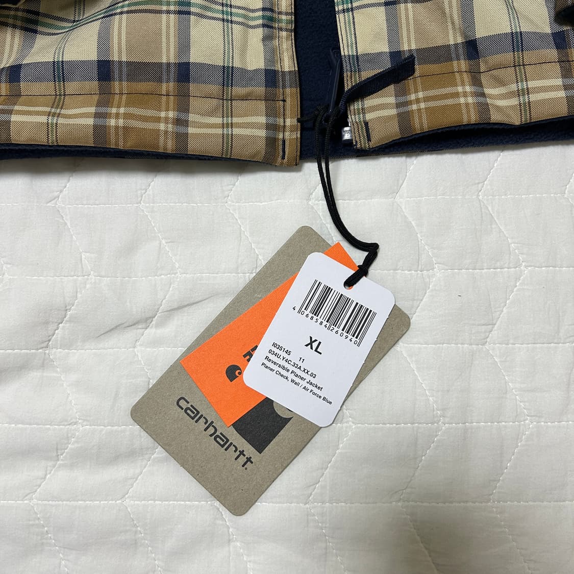 [XL] 칼하트WIP 리버시블 플래너 자켓 상품이미지3