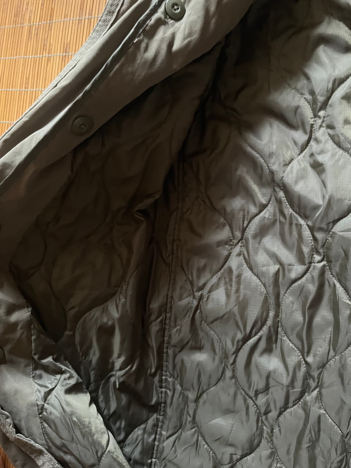 아비렉스 Avirex 개파카 야상 내피 탈푸착 M 상품이미지5