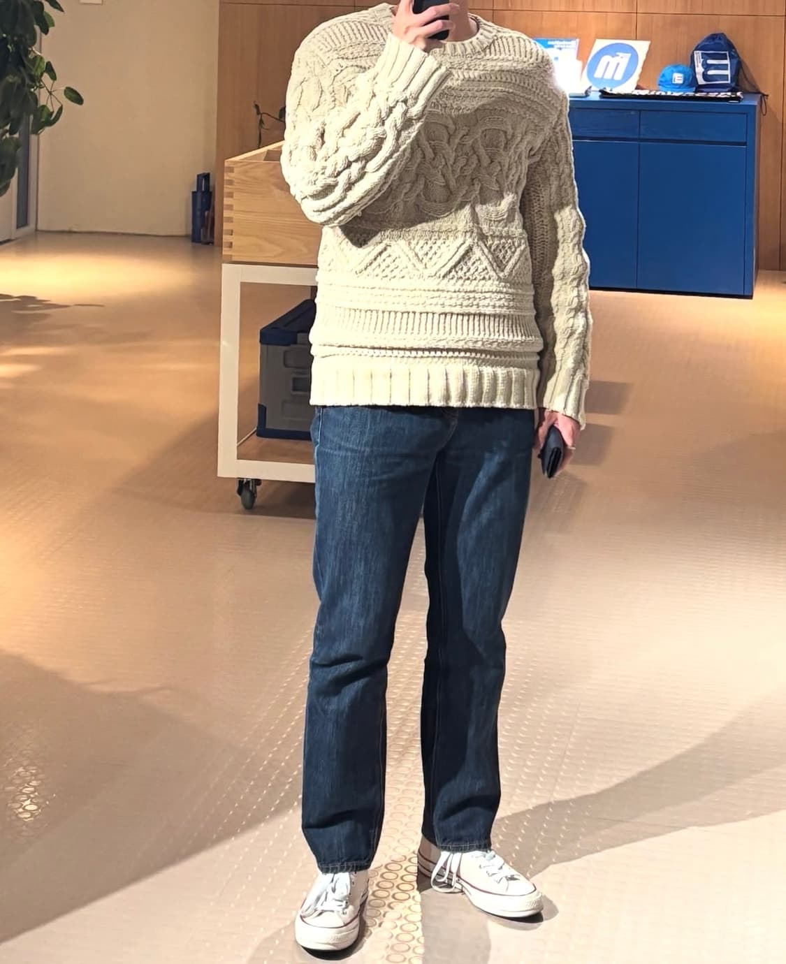 페이탈리즘 / 모더레이션 인디고 스트레이트 / 48size 상품이미지4