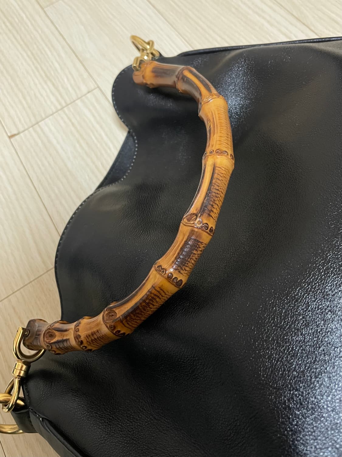 빈티지 구찌 뱀부백 상품이미지5