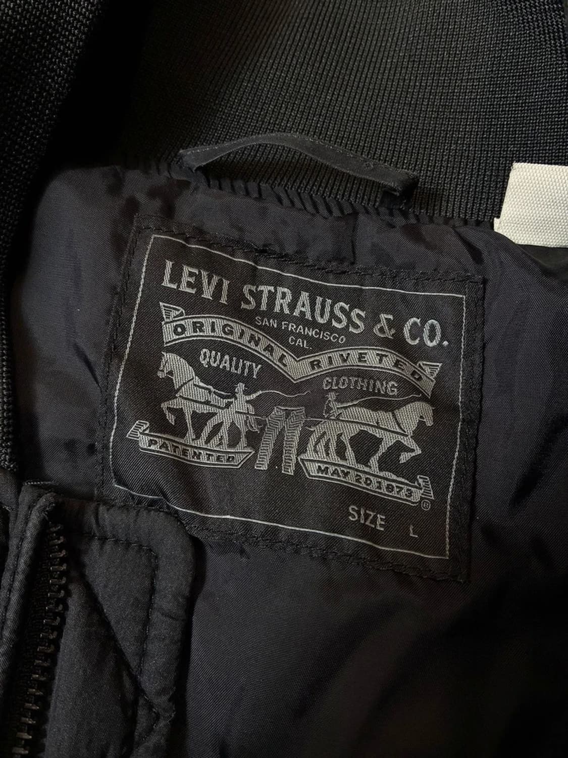 리바이스 10's 퀼팅 블루종 자켓 PN6957 상품이미지5