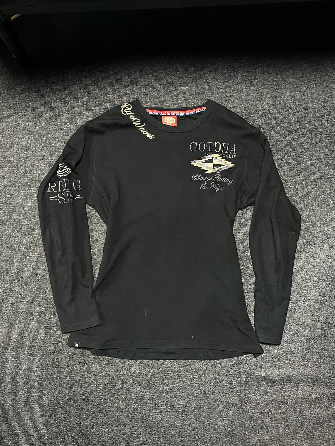 Y2K punk "Rising Sun" long-sleeve 상품이미지3