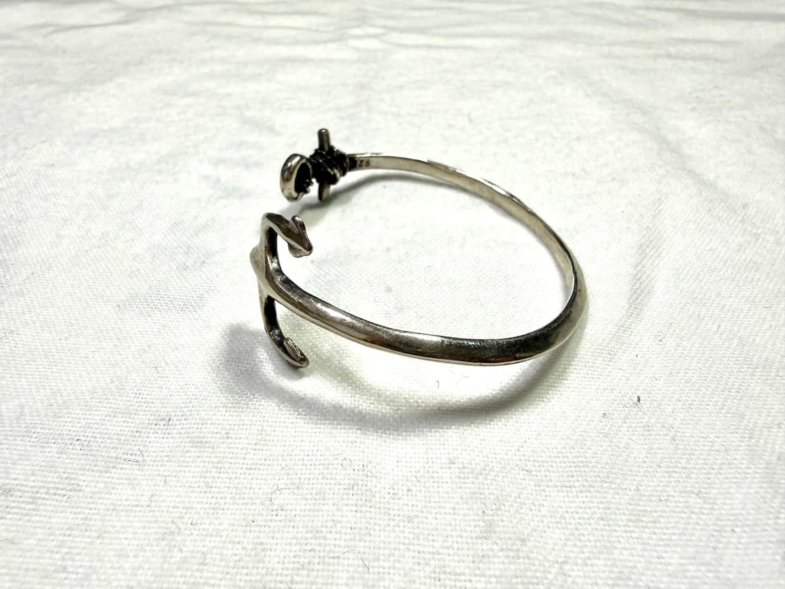 불레또 앵커 실버 뱅글 (bulletto) 상품이미지2