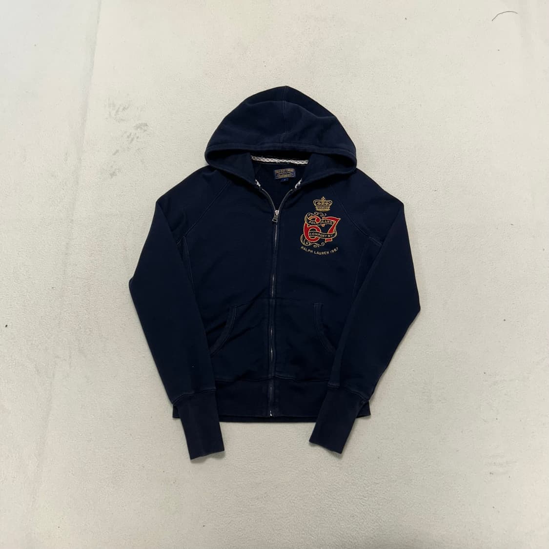 Polo Jeans Company Navy Hoodie Zip-up 상품이미지4