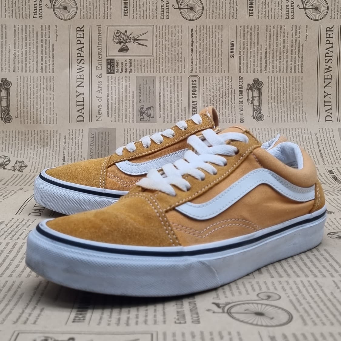 반스 올드스쿨 머스타드 여성스니커즈230  상품이미지1