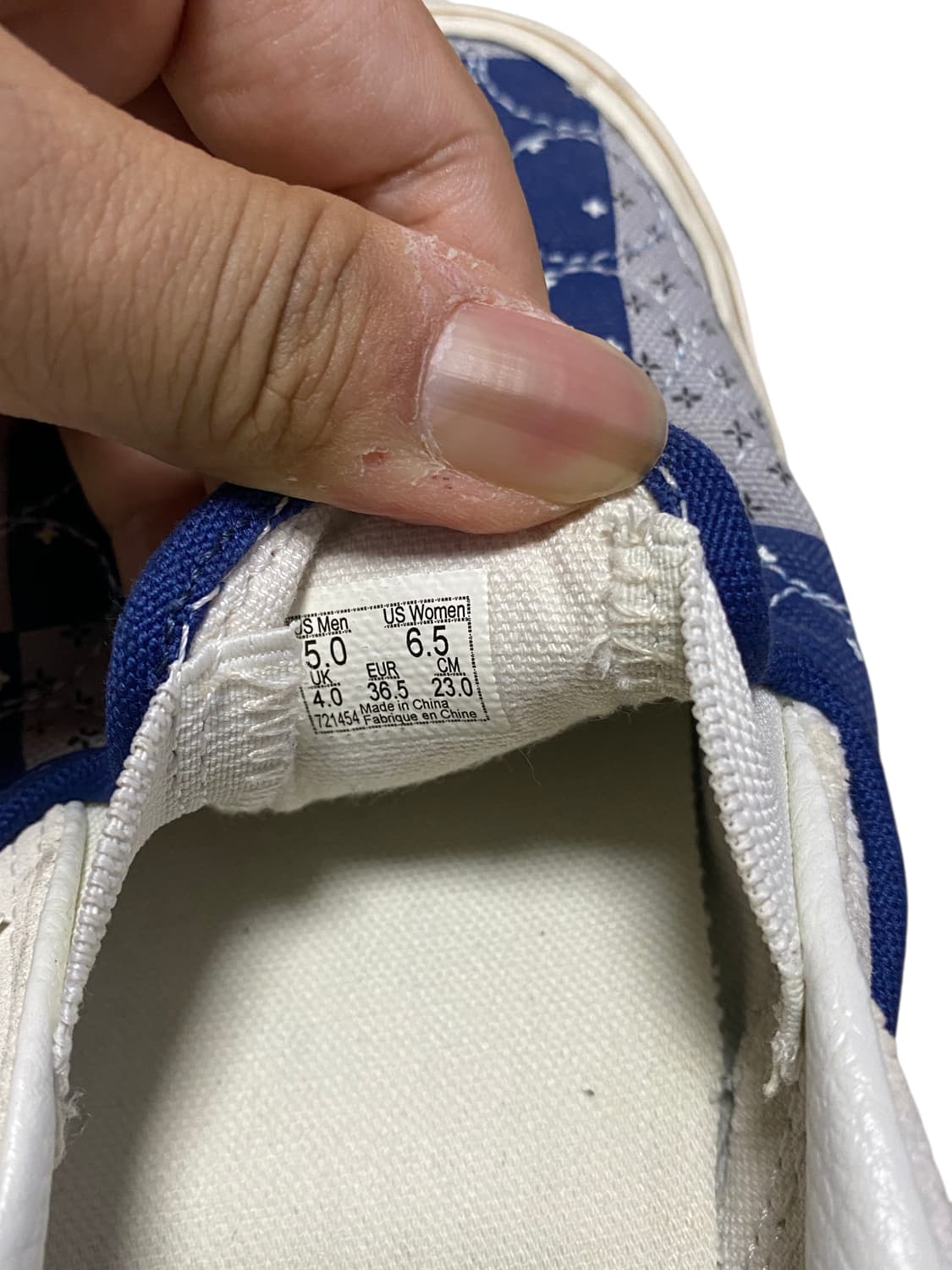 반스(VANS) 재팬 패치워크 슬립온 상품이미지6