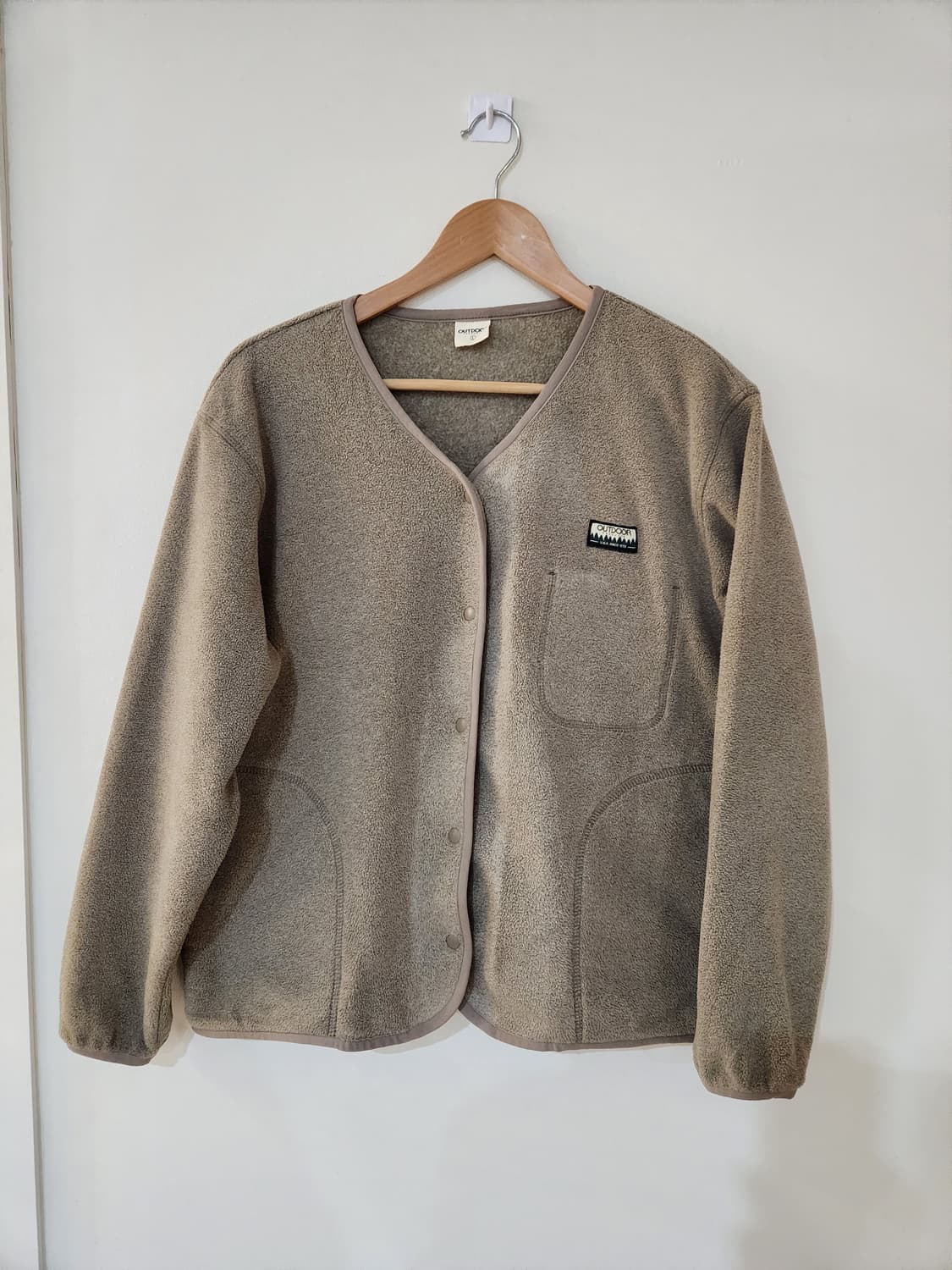 여자 아웃도어프로덕츠 오버핏 후리스 가디건 L 상품이미지1