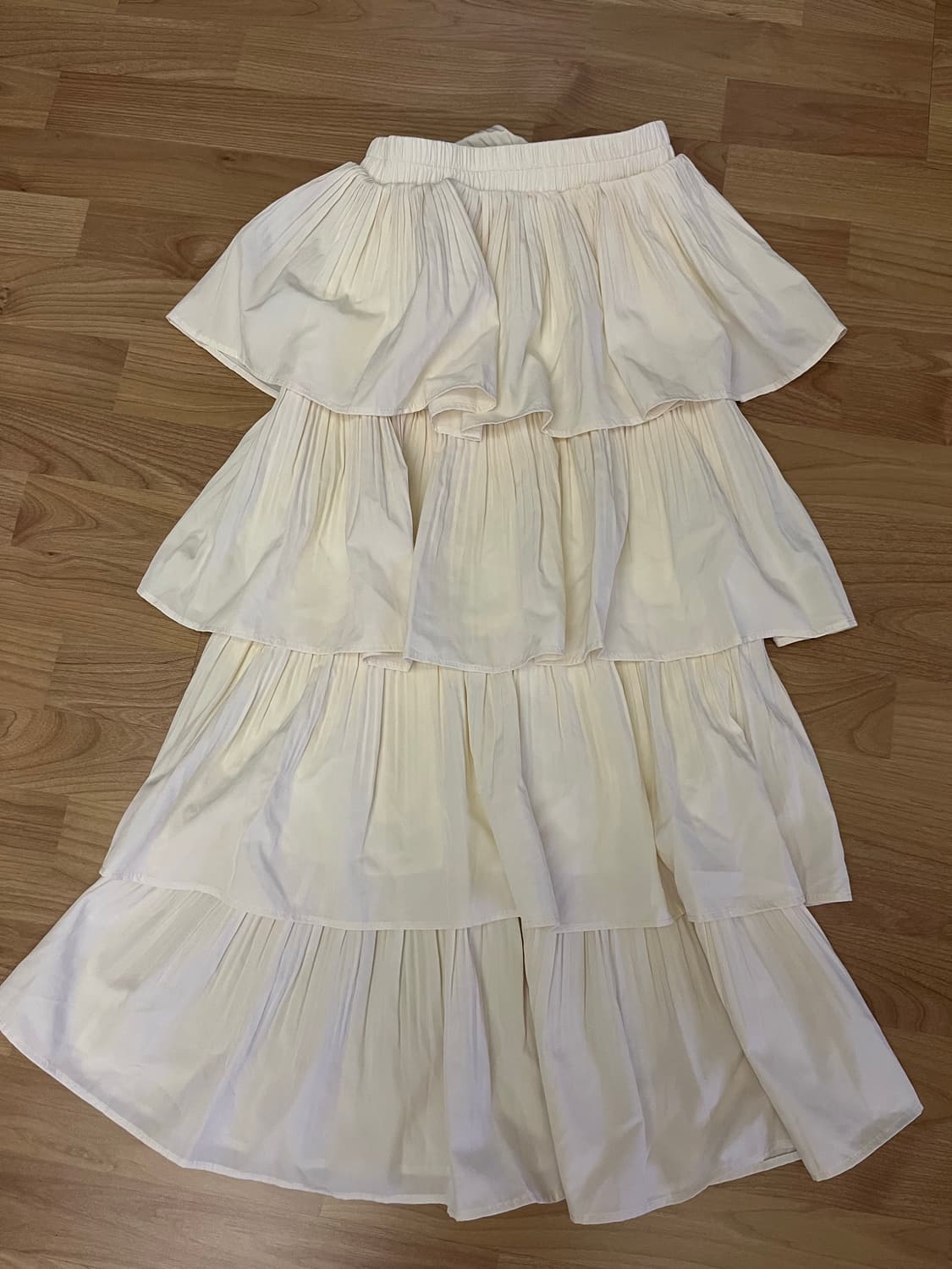 일본 플리츠 롱스커트 상품이미지1