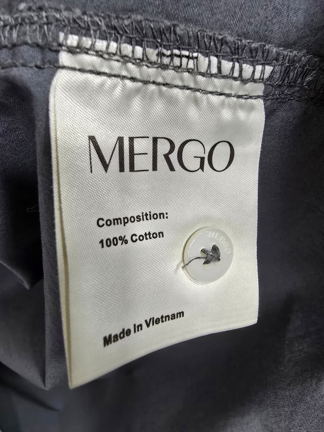 MERGO 메르고 반팔 셔츠 그레이 (1866) 상품이미지4