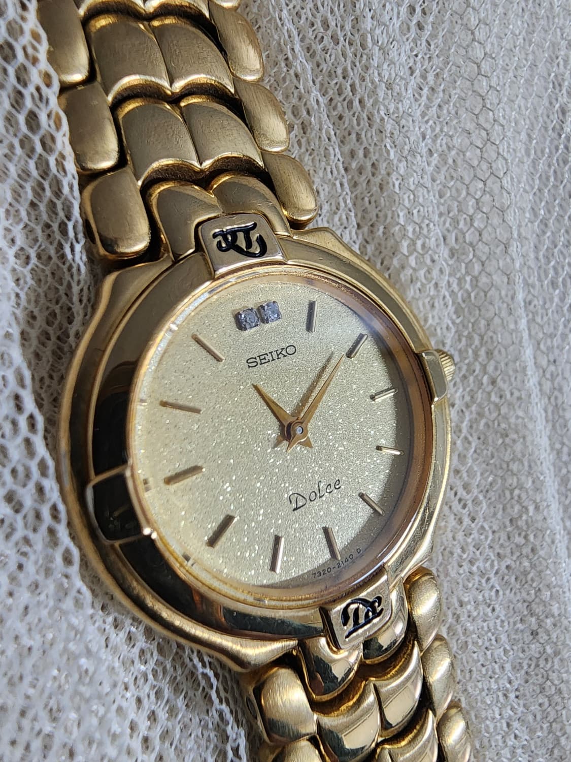 빈티지 세이코 돌체 금장 여성 시계 상품이미지7