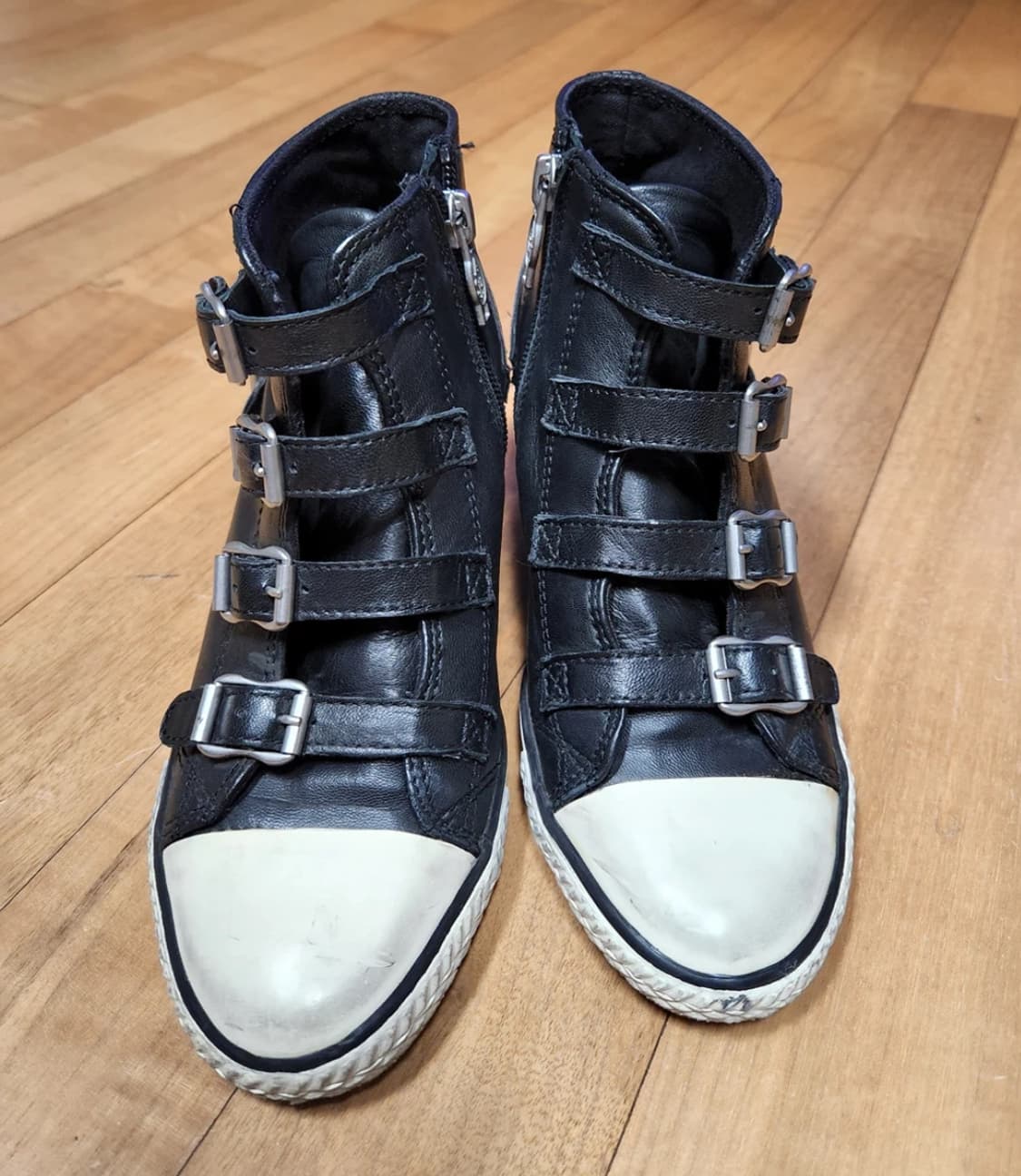 Ash 아쉬 웨지힐 스니커즈 블랙 35 상품이미지3