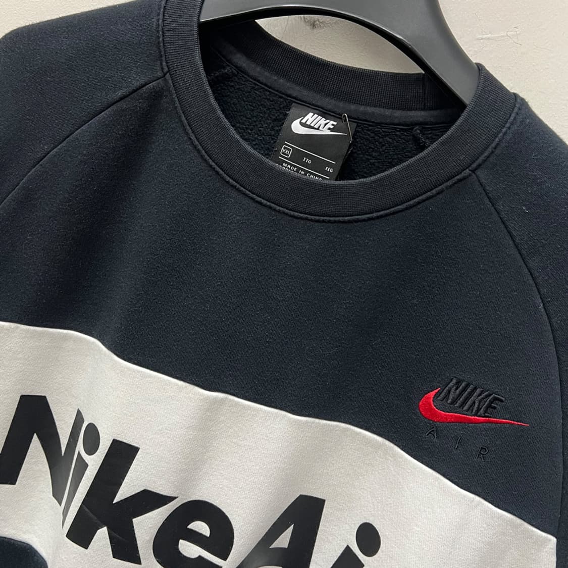 나이키 NSW 에어 플리스 스웻 맨투맨 2XL 상품이미지3