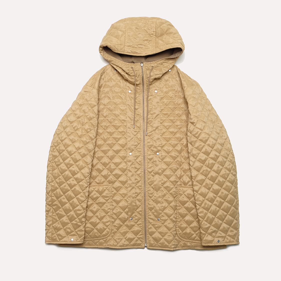 light wool max gabardine hooded coat 상품이미지9