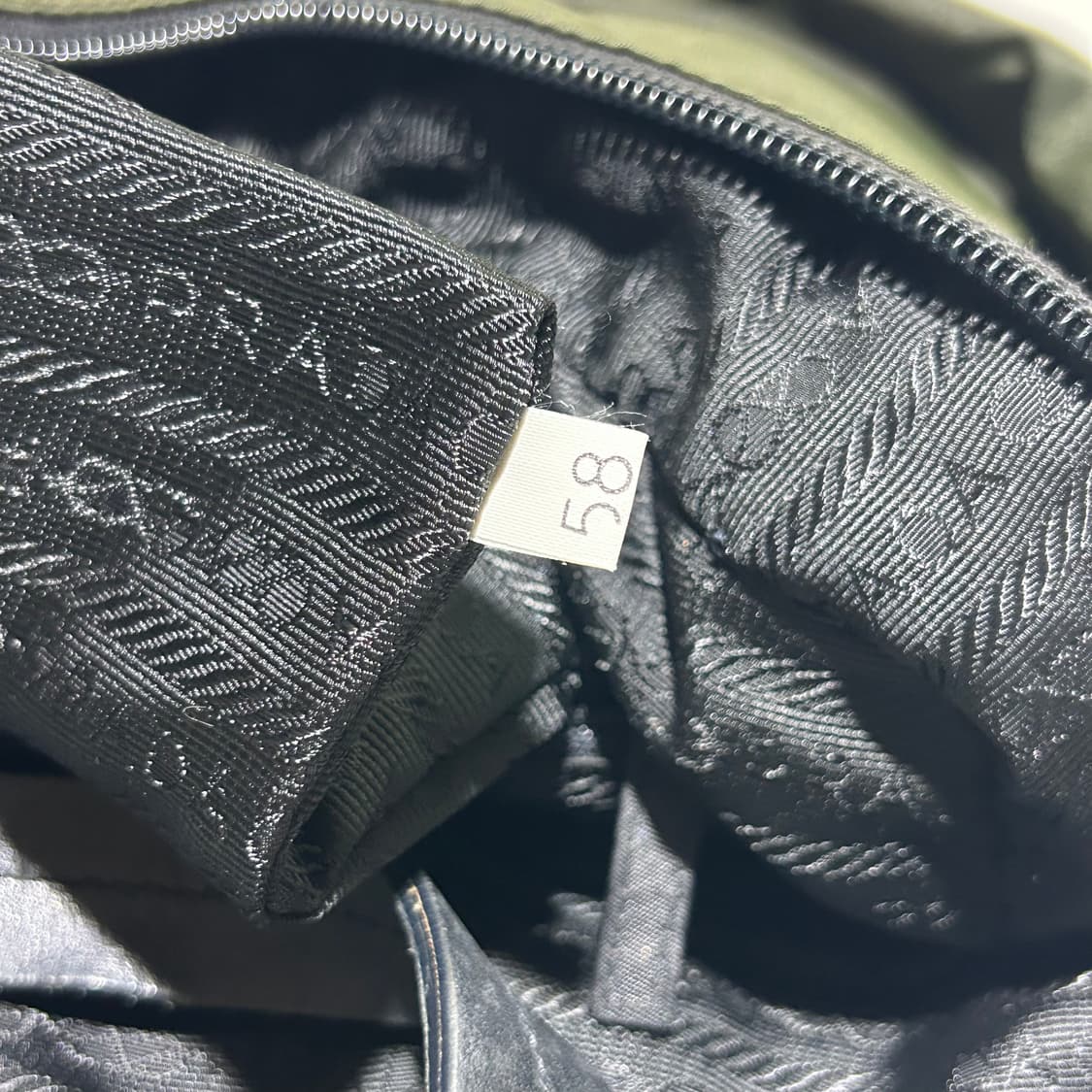[PRADA]프라다 카키 포코노 스퀘어 토트백 BN0327 상품이미지6