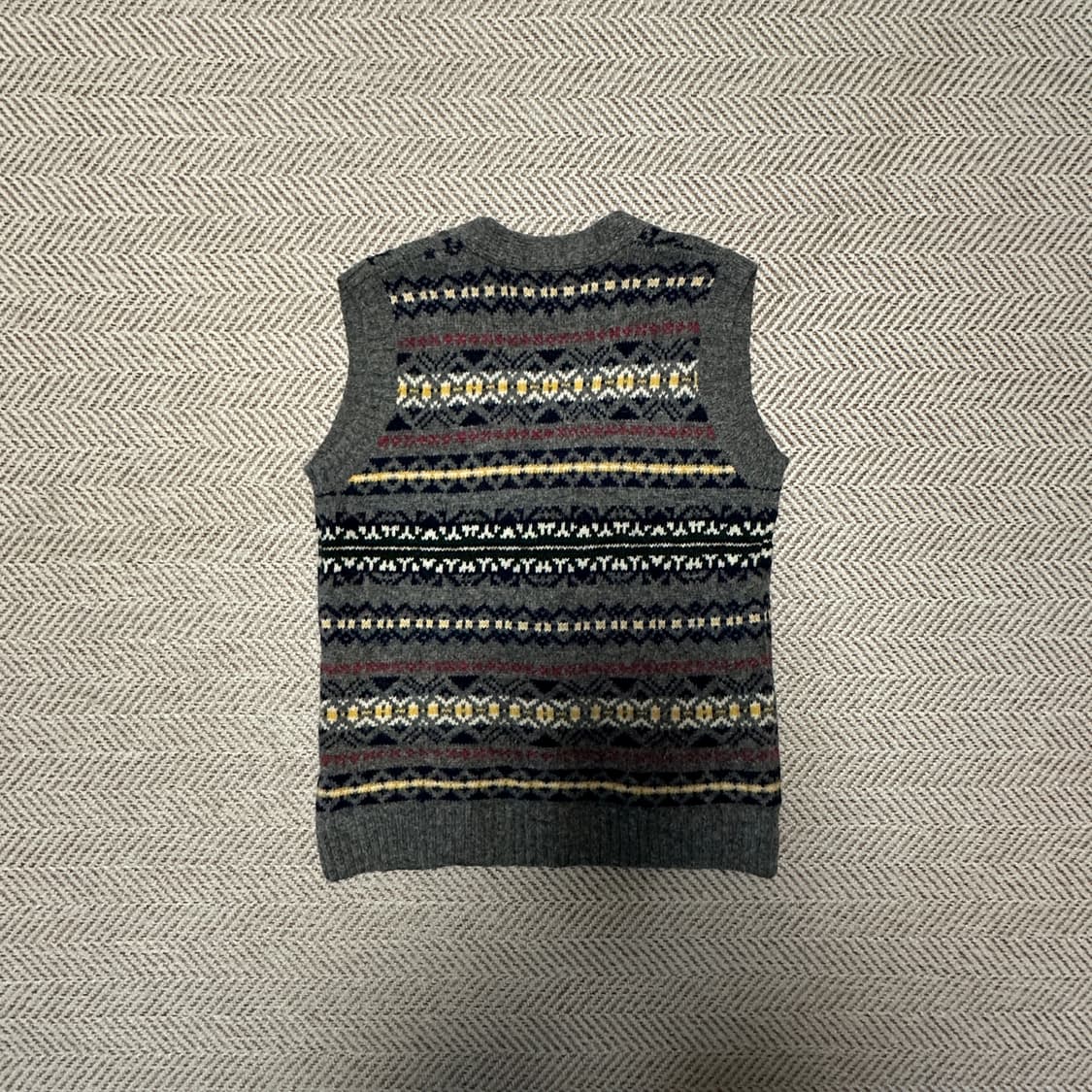 FREAK'S STORE wool 100% knit vest 상품이미지2