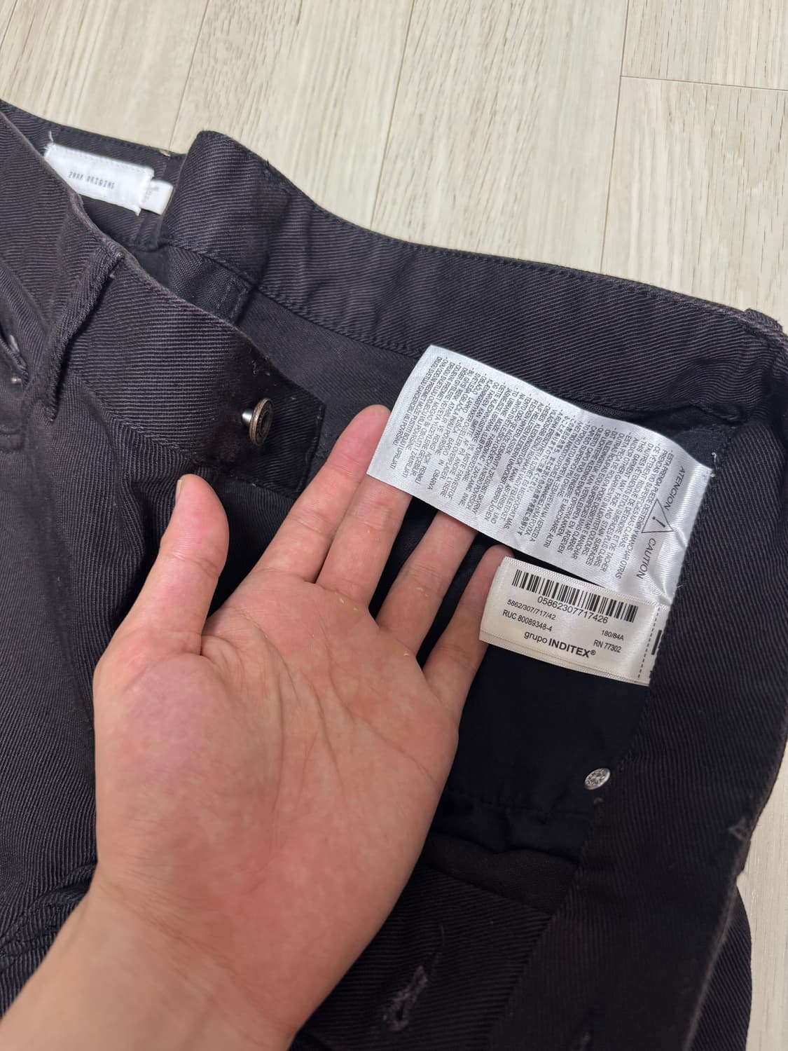 자라 오리진스 데님 팬츠 32 상품이미지5