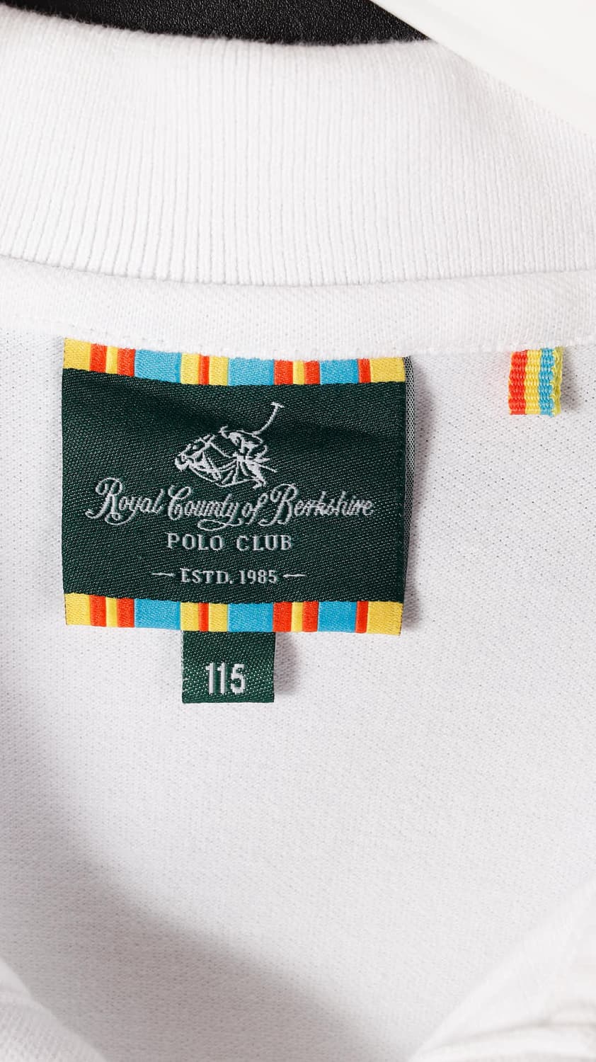 폴로클럽 흰색 반팔 카라티 상품이미지7
