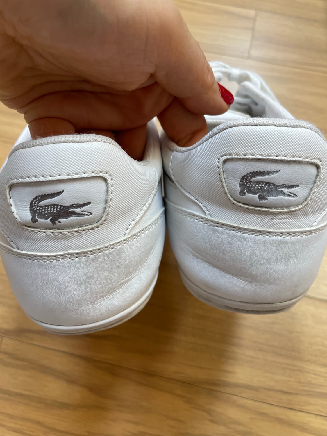 라코스테 흰색 스니커즈270mm 상품이미지3