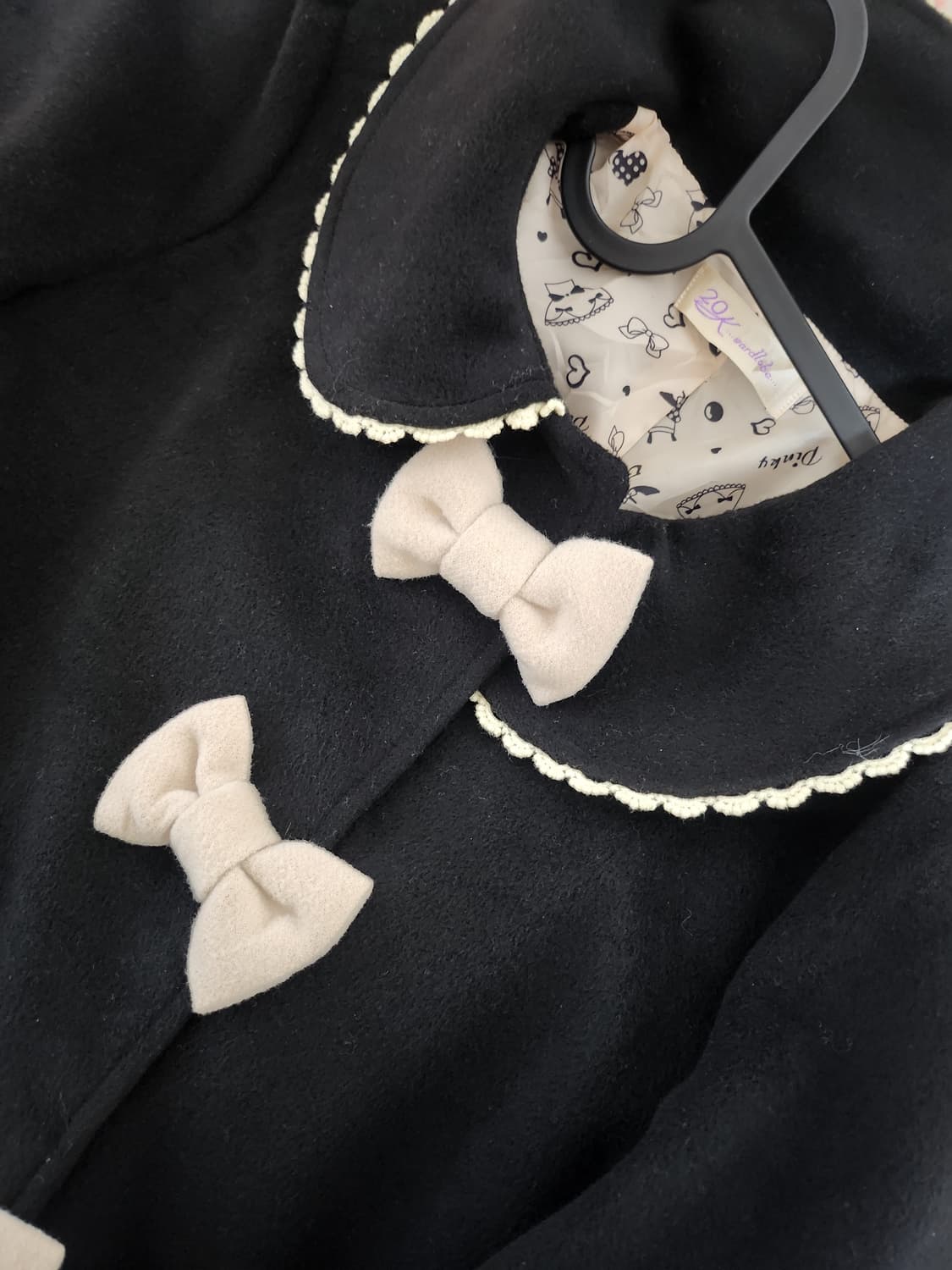 브라운 3리본 코트 히메갸루 라떼갸루 로걀 오네갸루 가루 양지뢰 상품이미지4