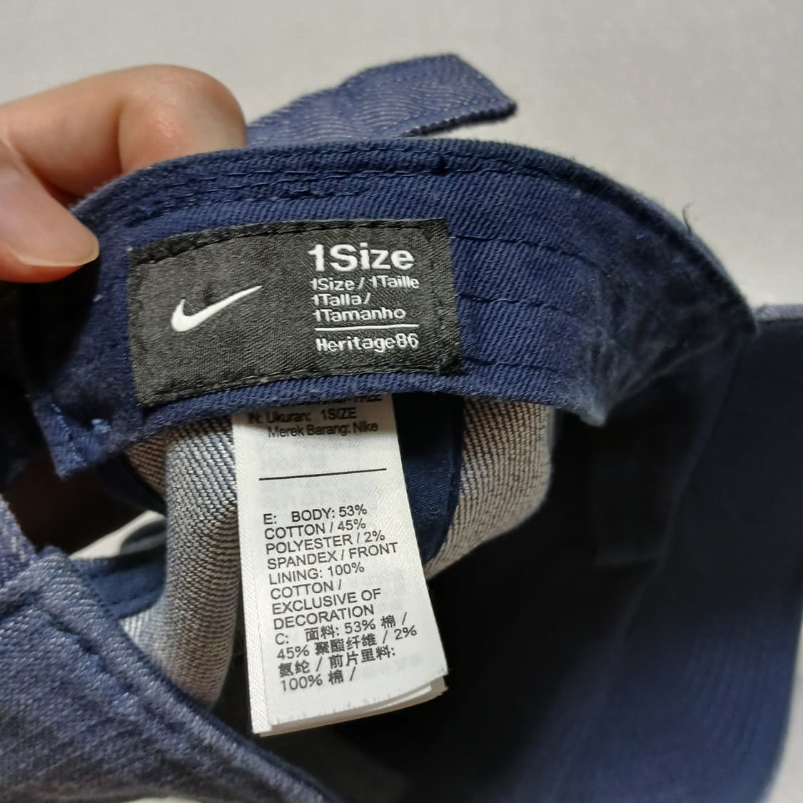 Nike 나이키 데님 볼캡 모자 청 상품이미지7