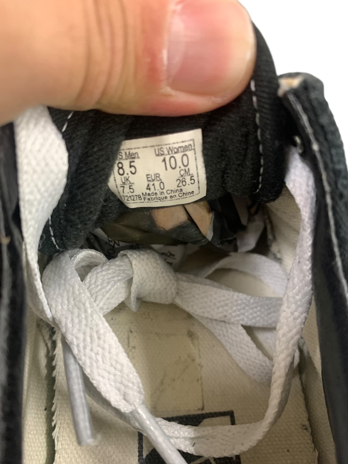 반스 올드스쿨 블랙 265 상품이미지10