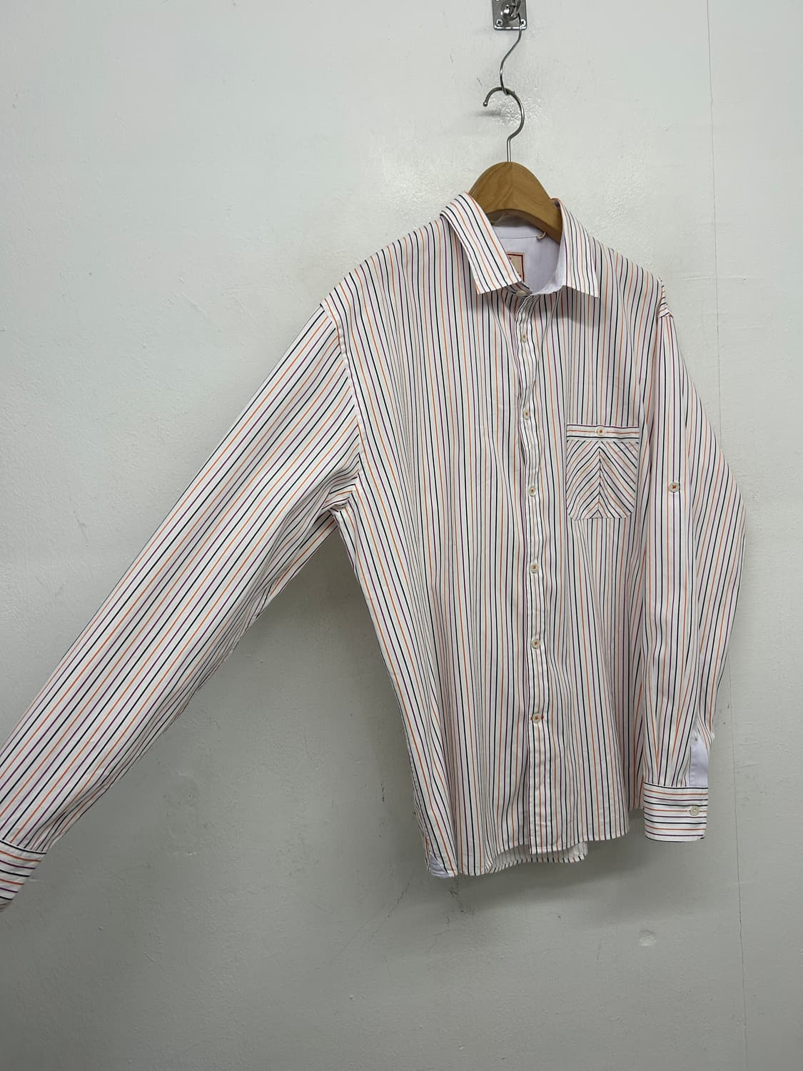 바라쿠타 스트라이프 셔츠 (재팬 메이드) 상품이미지2