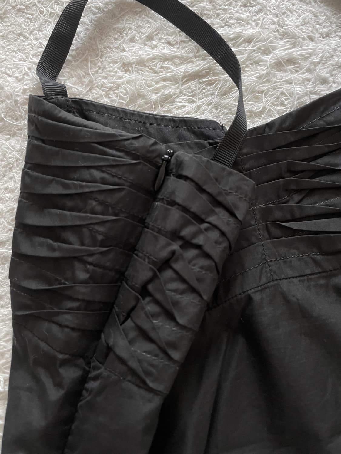 질 샌더 플리츠 슬리브리스 탑 상품이미지4