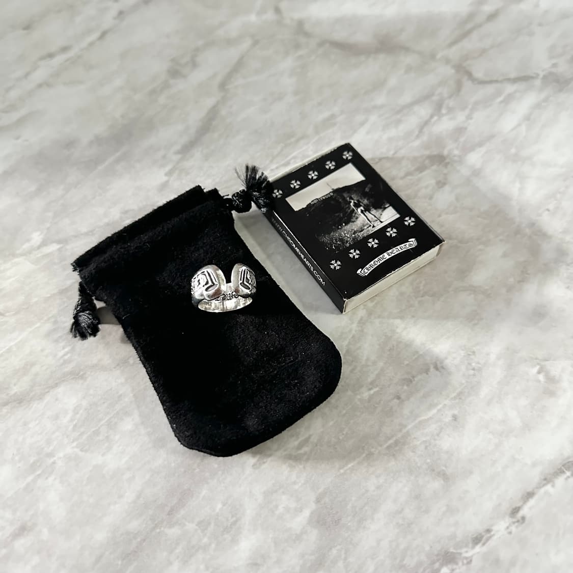 크롬하츠 말발굽 스크롤라벨링(US6/국내11호) 상품이미지3