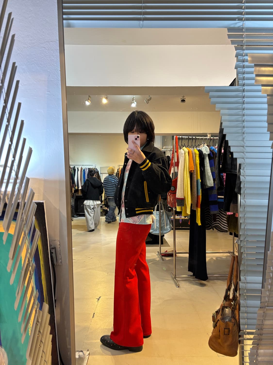 70s FORDHAM varsity jacket 상품이미지1