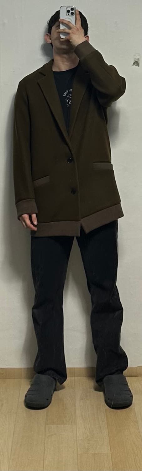 시스템옴므 울 자켓 상품이미지5