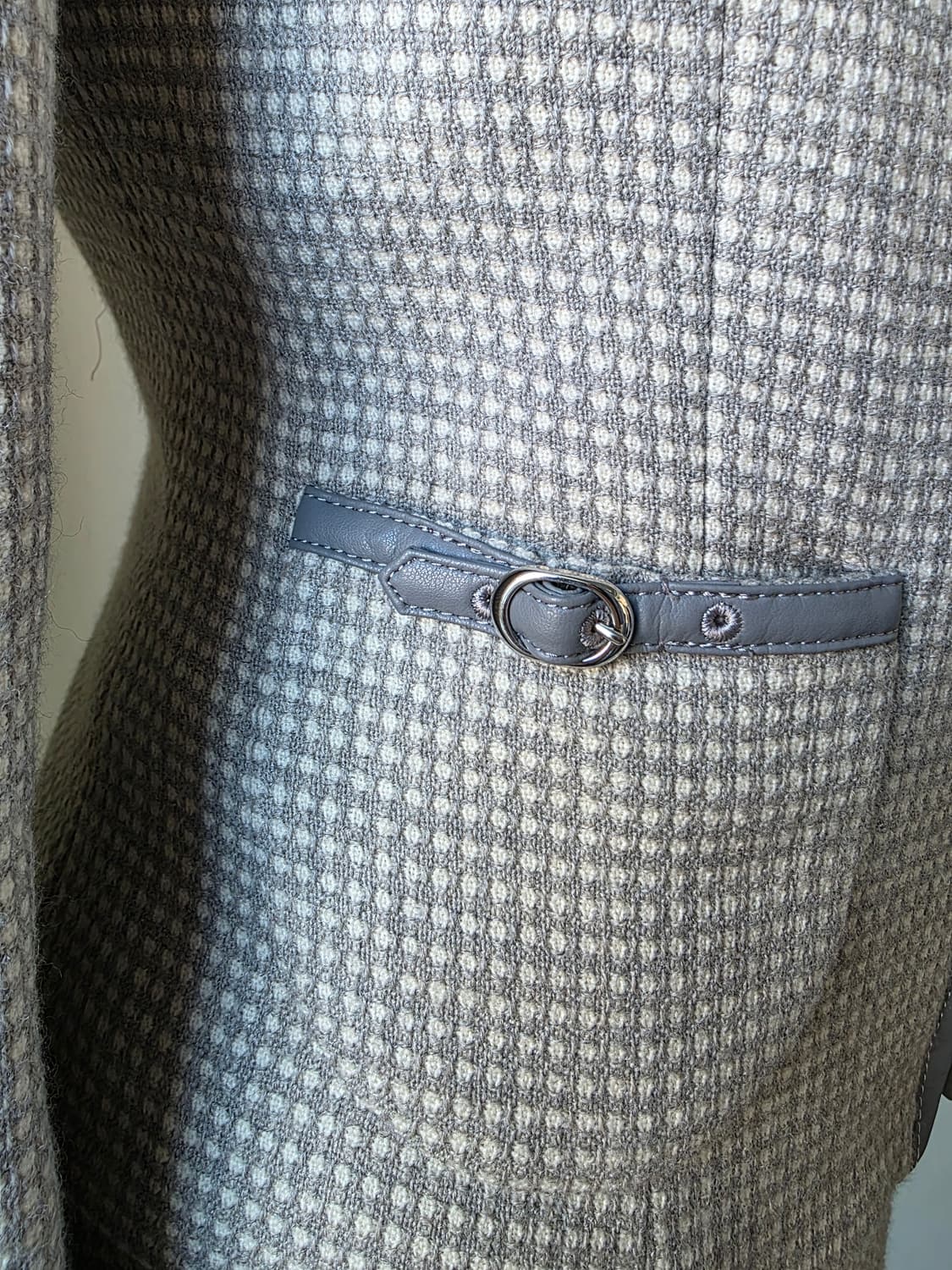 courreges 꾸레쥬 각인 집업 트위드 셋업 상품이미지5