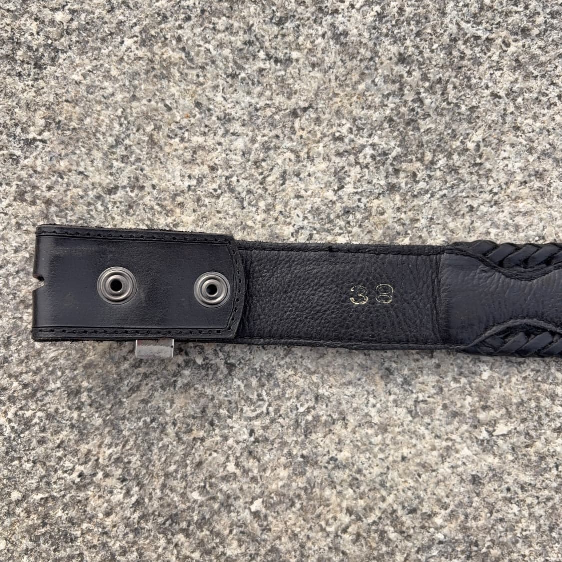 핸드 비즈 웨스턴 레더 벨트 상품이미지7