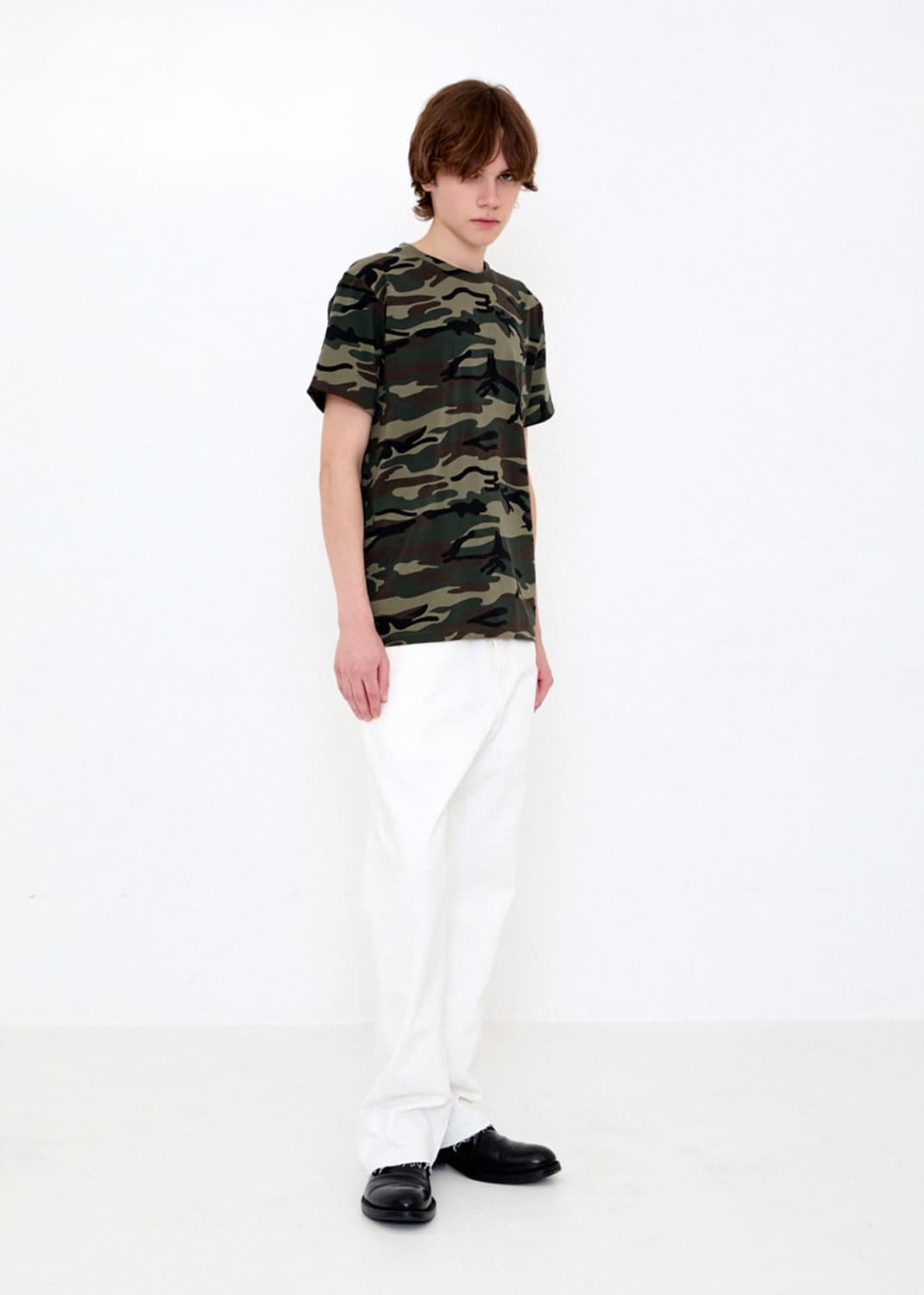 261 CAMO S/S T-SHIRT (WOODLAND) 상품이미지4