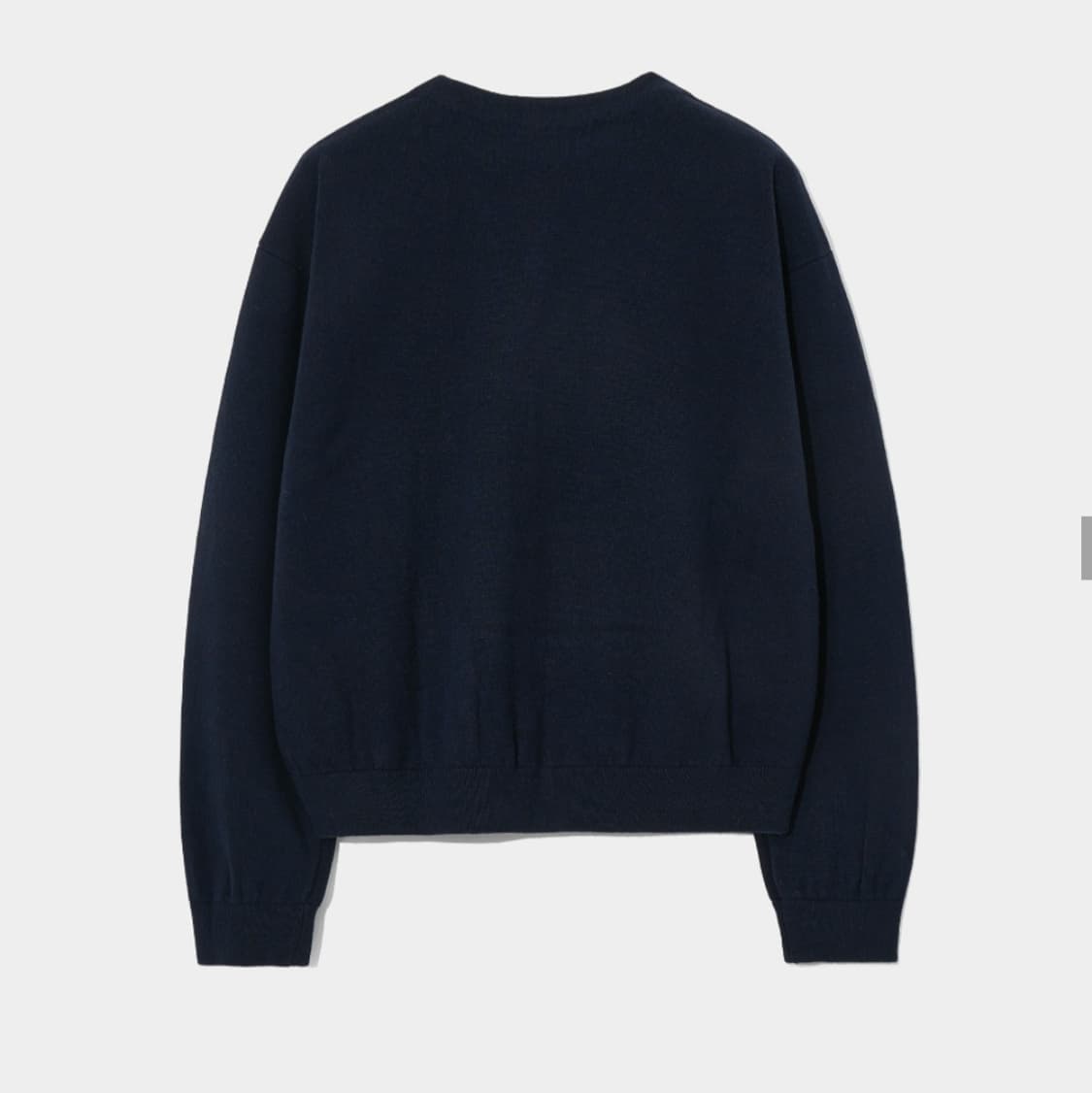 세터 파로 클래식 로고 보머 가디건 브리즈 네이비 상품이미지3