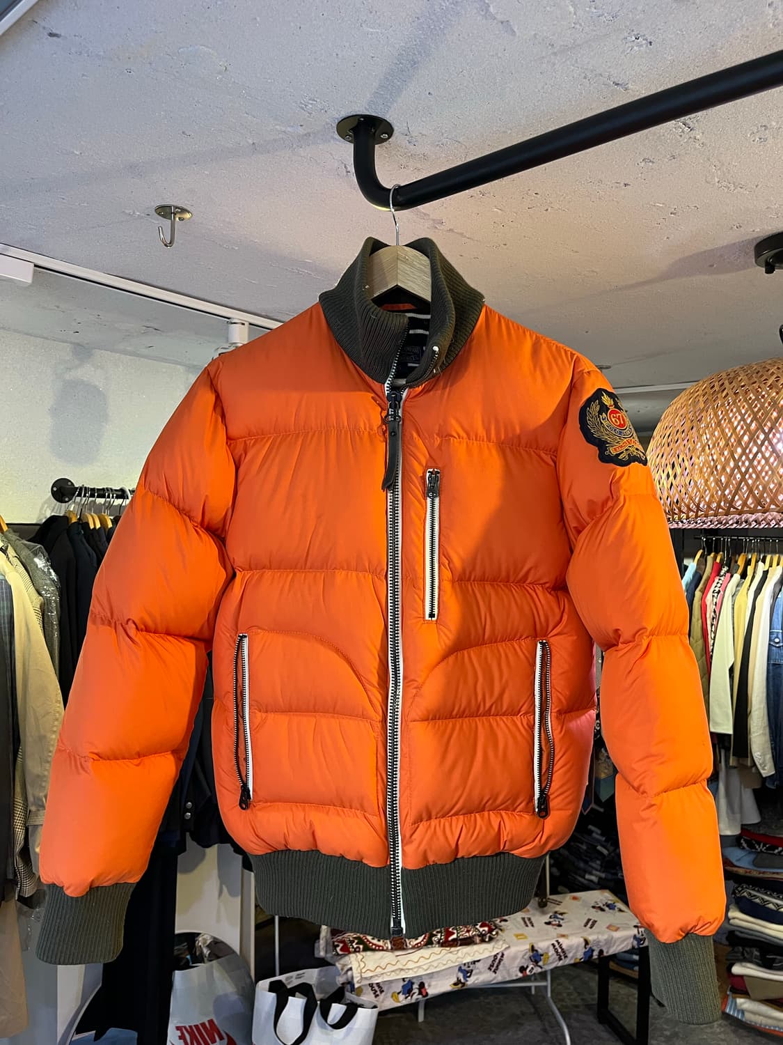 폴로 진스 다운 자켓 상품이미지1