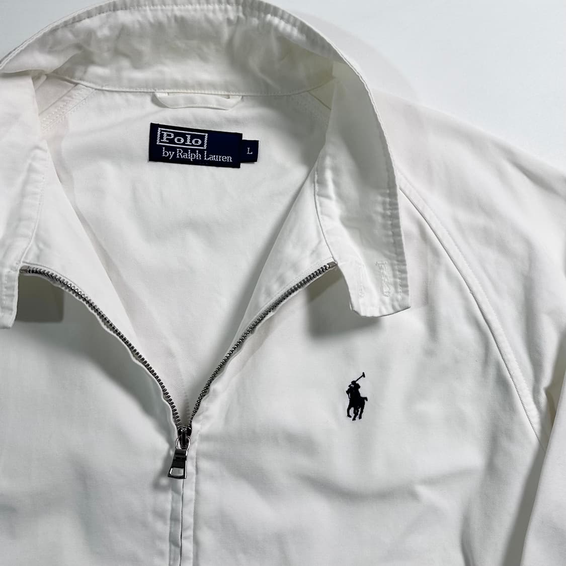 폴로 랄프로렌 화이트 헤링턴 자켓 상품이미지3